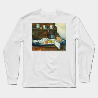 The Buffet by Paul Cezanne Long Sleeve T-Shirt